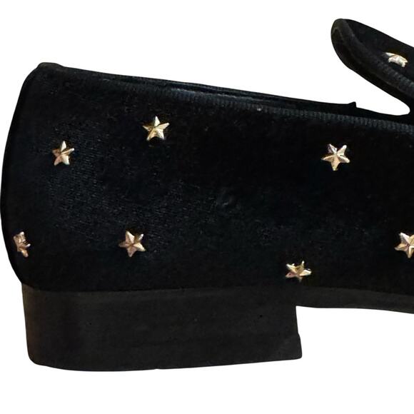Steve Madden P-Pigiri Black Velvet Star Loafers Size 8 Sold out Style– Flawed - Picture 8 of 14